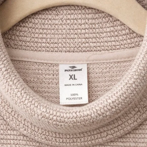 90 Degree by Reflex XL Textured Knit Cowl Neck Pullover Sweater-Weight - Picture 6 of 6